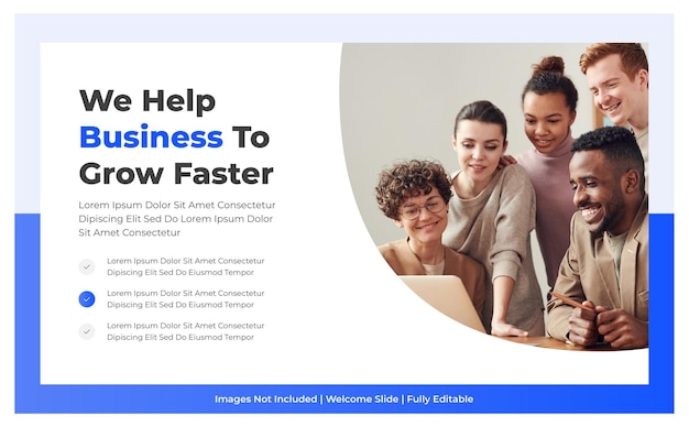 digital marketing business flyer template