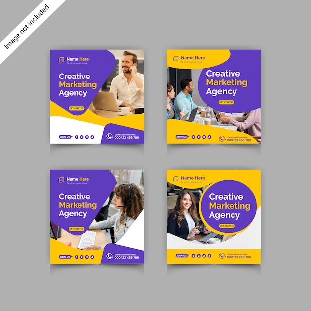 digital marketing business social media post vector corporate business template ads social media