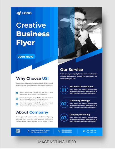 digital marketing Corporate business flyer design template