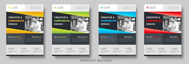 digital marketing Corporate business flyer design template