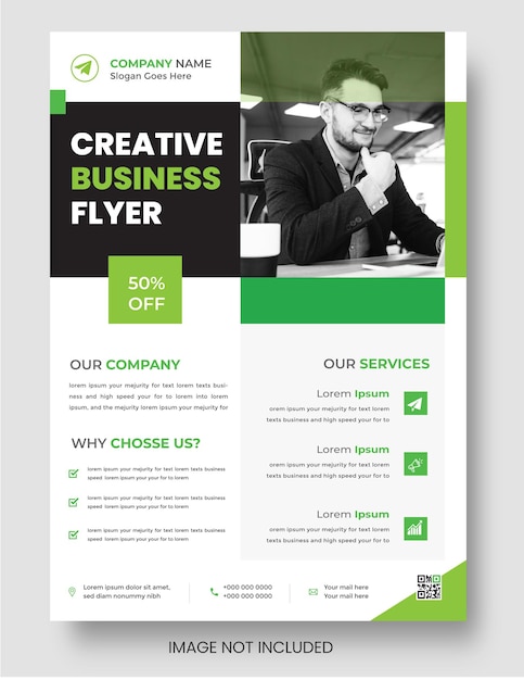 digital marketing Corporate business flyer design template