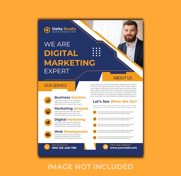Digital Marketing Expert Social Media Agency Design Template
