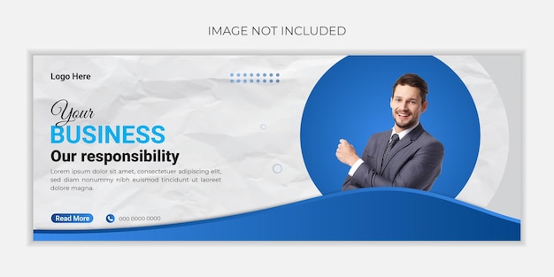 digital marketing facebook cover page template