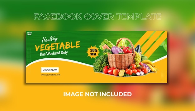 Vettore copertina facebook di marketing digitale e modello di banner web