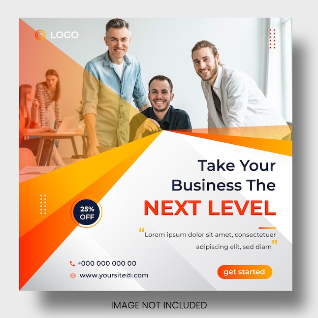 Digital marketing facebook and instagram or social media post amp web banner design template