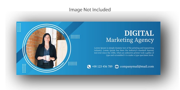 Digital marketing FB cover design