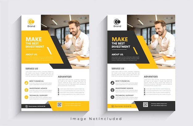 Digital marketing flyer template and multipurpose marketing corporate flyer