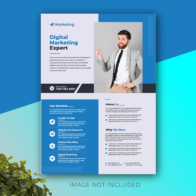 Digital Marketing Flyer Template