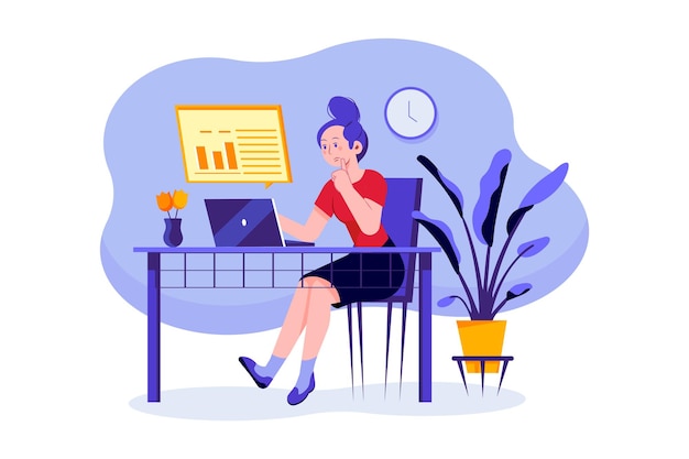 Digital Marketing Illustration concept