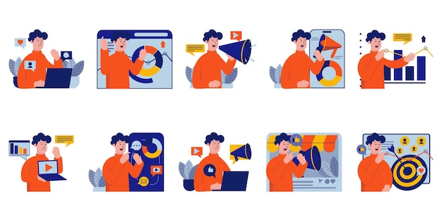 Digital Marketing Illustration