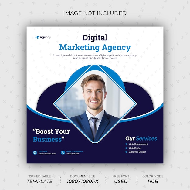 Vector digital marketing post design01