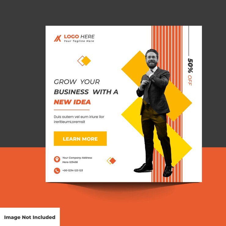 Digital marketing and Real estate social media post template