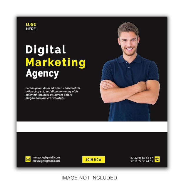 Digital Marketing Social Media Banner Template