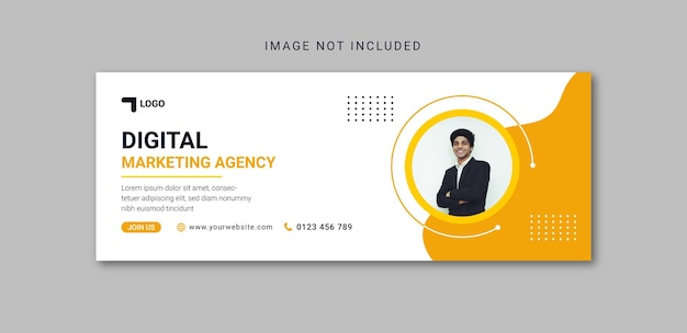 Digital marketing social media banner