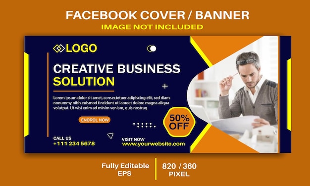 Digital Marketing Social Media Cover and Web Banner Template