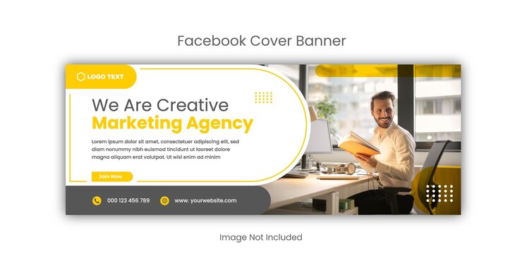 Digital Marketing Social media Facebook cover Banner Template