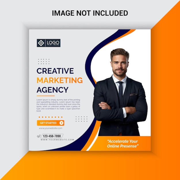 Digital Marketing Social Media Post Banner design for advertising
