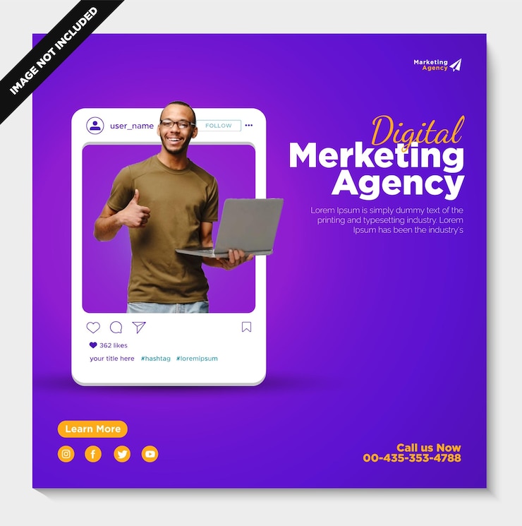 Digital Marketing Social Media Post
