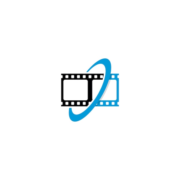 Дизайн шаблона логотипа цифрового фильма