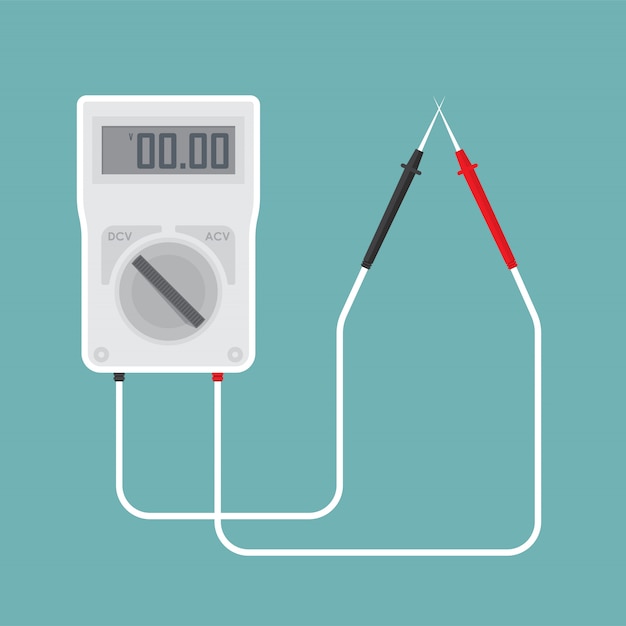 Digital Multimeter graphic design.