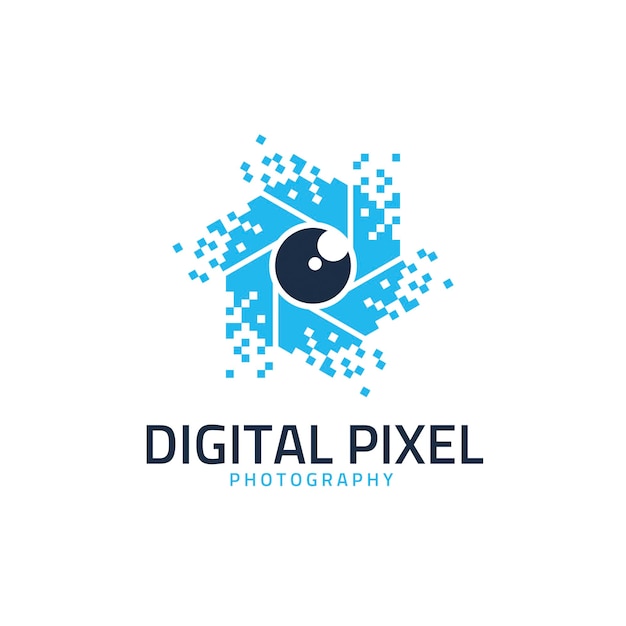 digital pixel logo