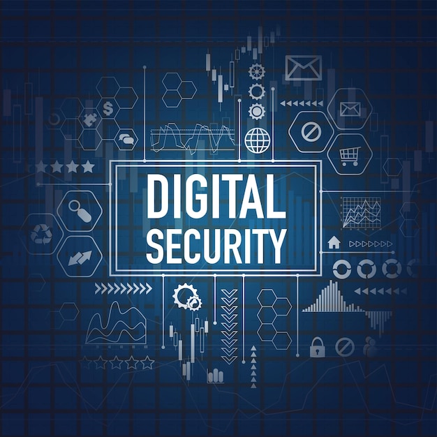 Digital security symbols chart