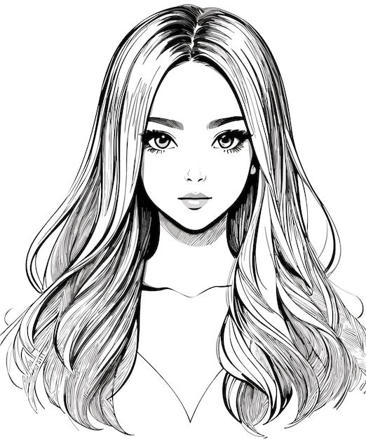 100+ Beautiful Girl Drawing Easy Pictures Download-saigonsouth.com.vn