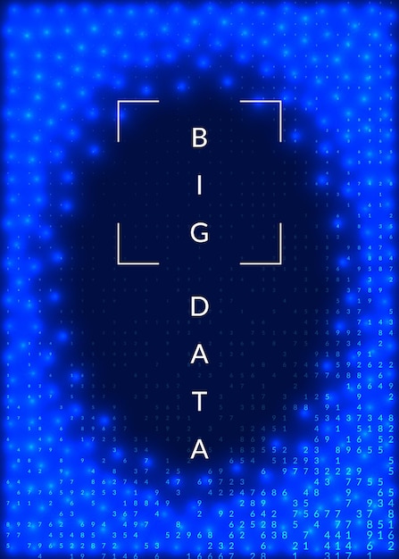 Digital technology abstract background. artificial intelligence