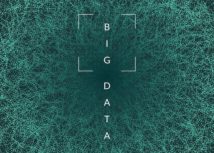 Vector digital technology abstract background.