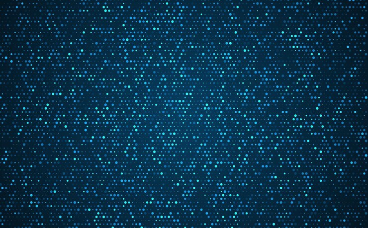 Vector digital technology background digital data circle blue pattern pixel background