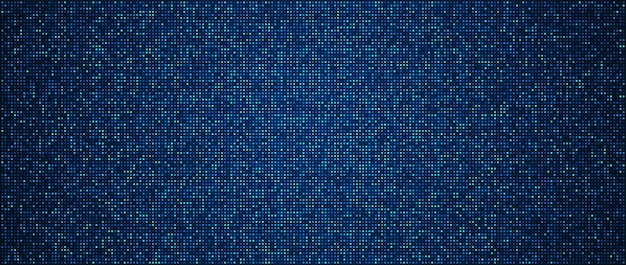 Digital technology background Digital data square blue pattern pixel background