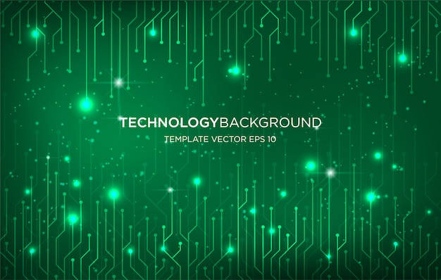 digital technology background template background