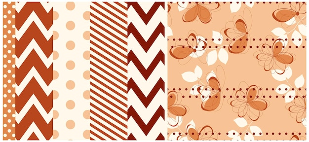 Digital textile design geometric pattern