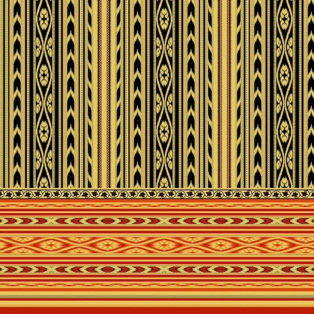 digital textile design ornament and pattern