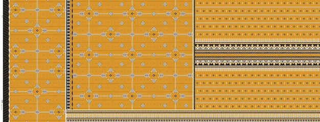 digital textile design ornament and pattern