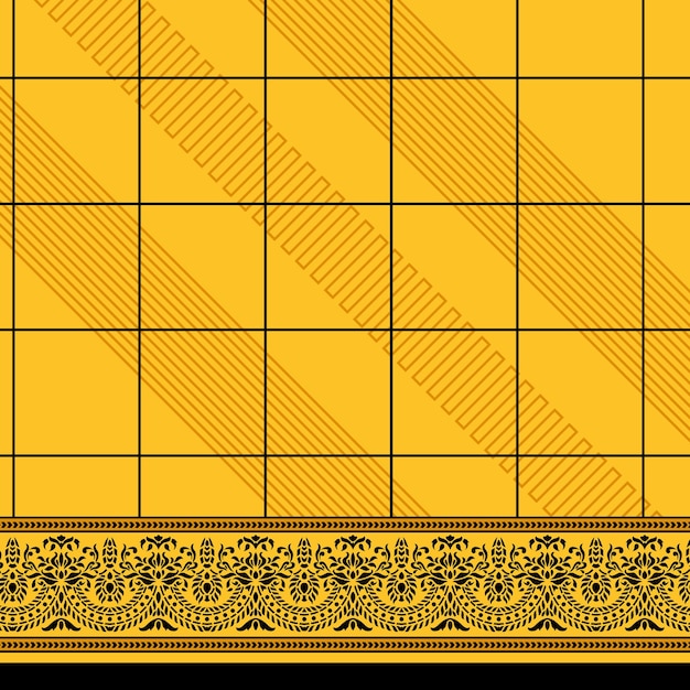 Digital textile design ornament and pattern