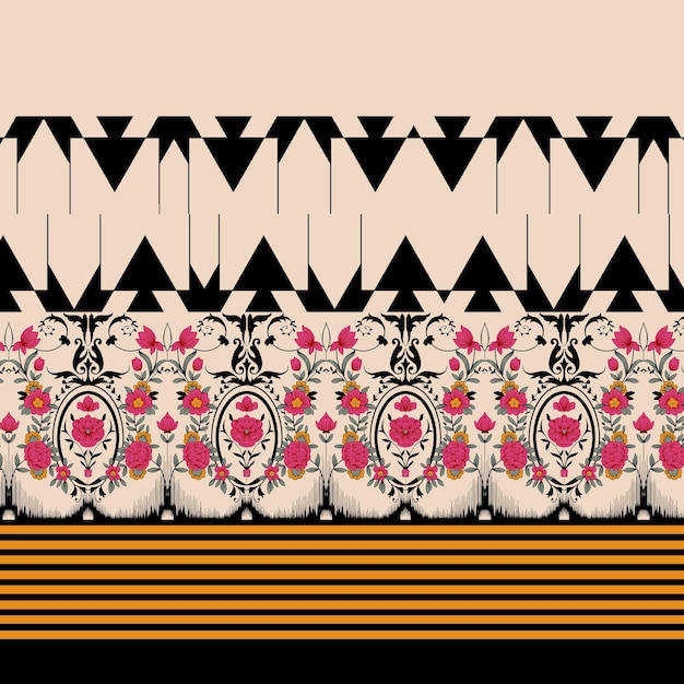 Digital and textile design patren