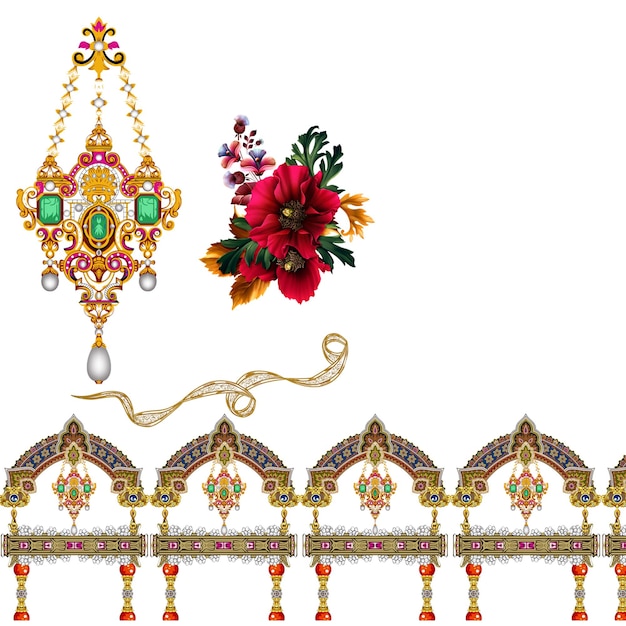 digital and textile design patren