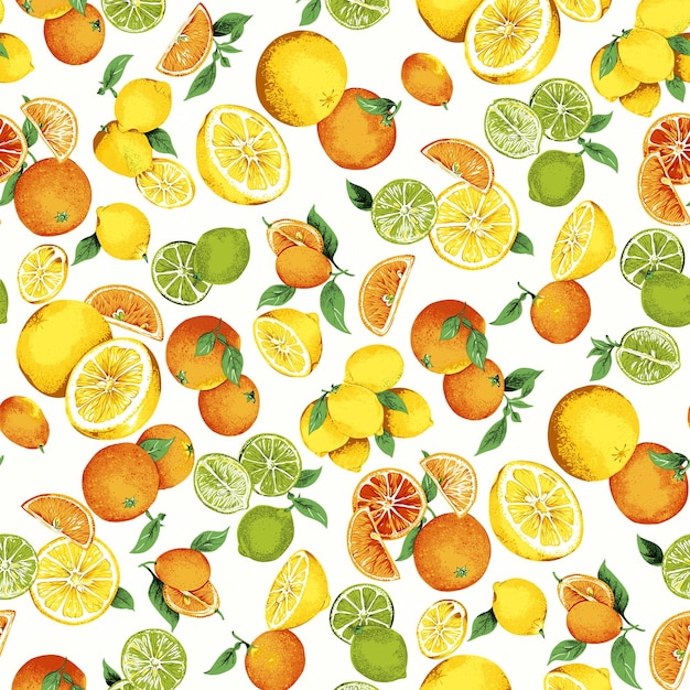 Vector digital and textile design pattern