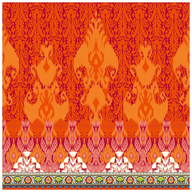Digital and textile design pattern