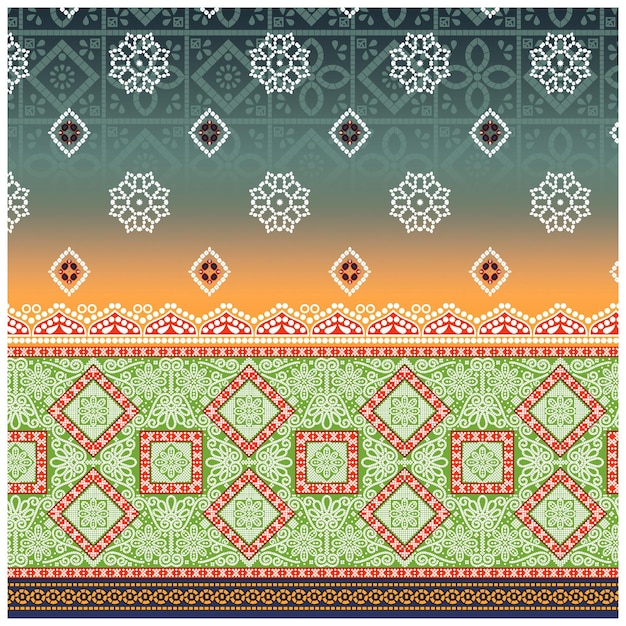 Digital and Textile Design Pattern