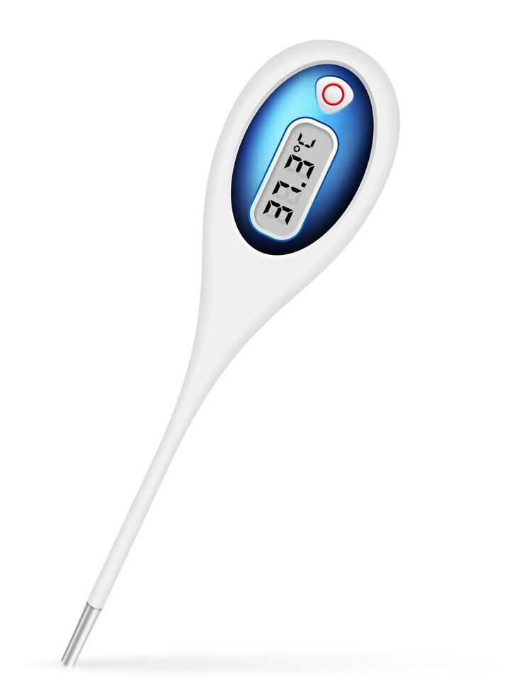 Vector digital thermometer
