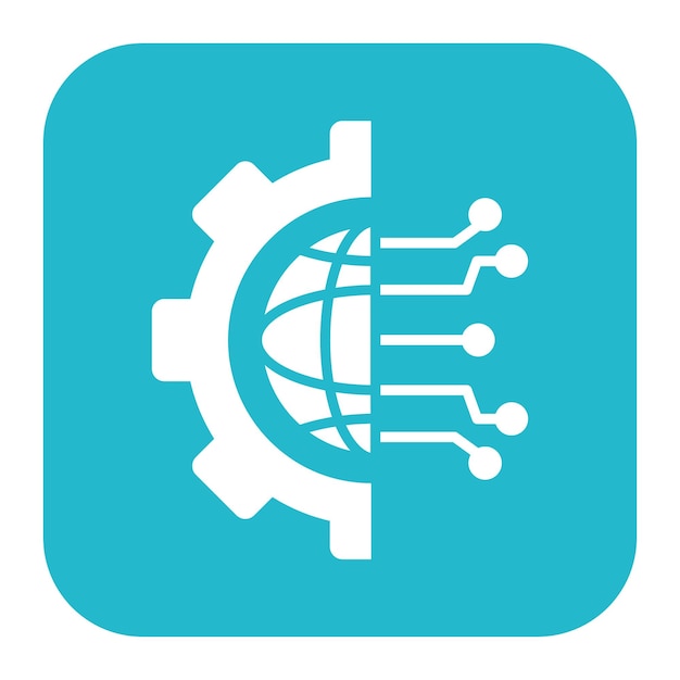Digital Transformation vector icon Can be used for No Code iconset