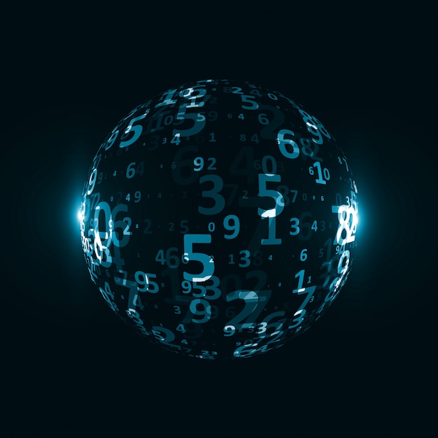 Digitale codeachtergrond