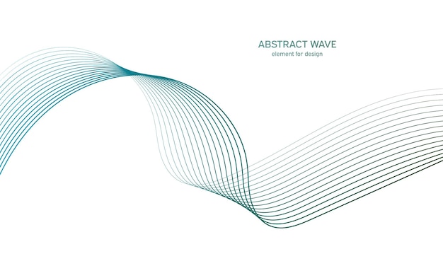 Digitale frequentietrack-equalizer. Abstract achtergrond kleurrijk golfelement voor ontwerp.