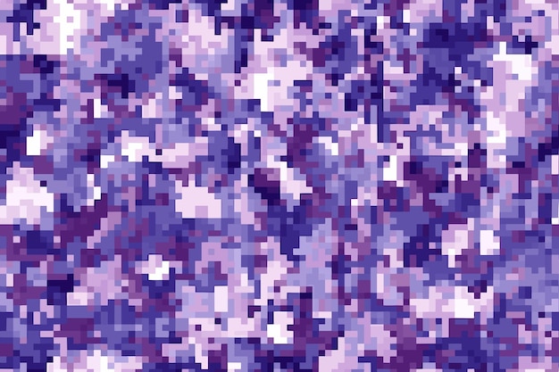 Vector digitale naadloze pixel camouflage patroon textuur achtergrond