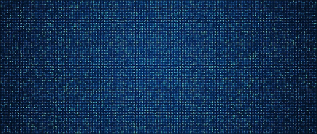 Digitale technologie achtergrond Digitale gegevens vierkante blauwe patroon pixel achtergrond