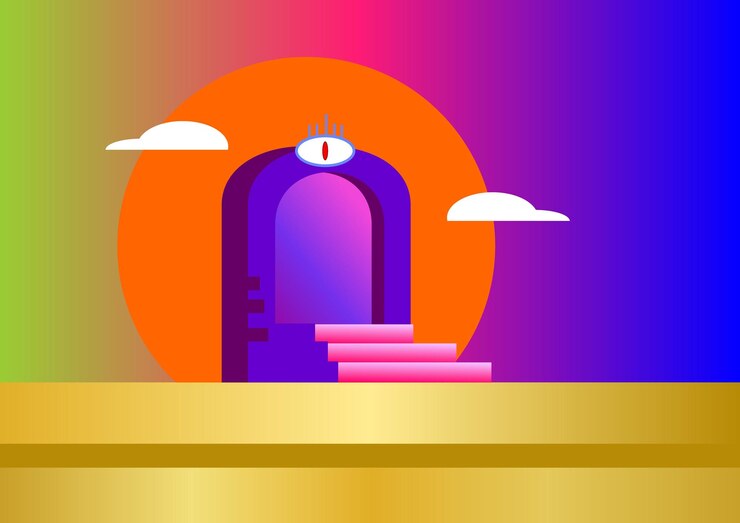 Vector dimansion gate to undergound wave