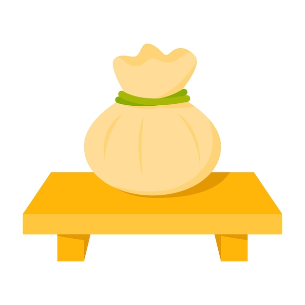 Vector dimsum in flat style isolated