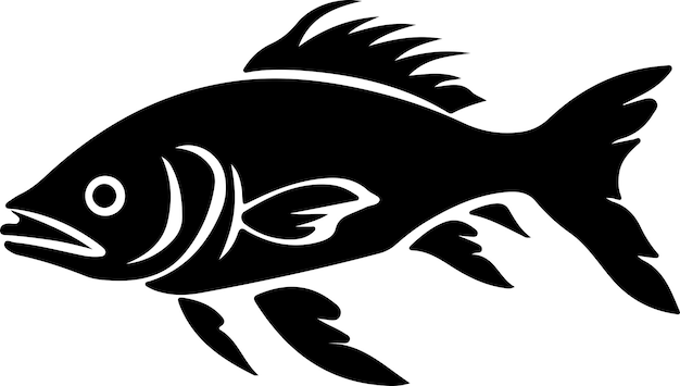 Dinichthys black silhouette with transparent background